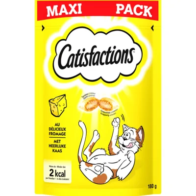 Catisfactions Kattensnoepjes Kaas 180 gr