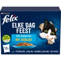 Felix Elke Dag Feest Vis Selectie in Gelei 12 x 85 gr product name