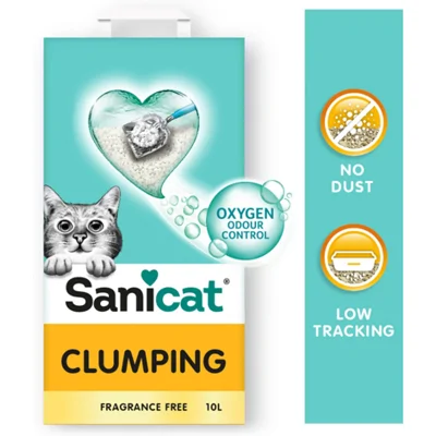 Sanicat Kattenbakvulling Clumping 16 liter