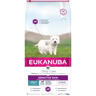 Eukanuba Daily Care Sensitive Skin 12 kg