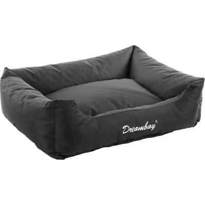 Flamingo Hondenmand Dreambay - Zwart - 80 x 67 x 22 cm