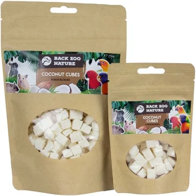 Back Zoo Nature kokosnoot blokjes - 250 gram