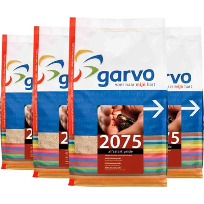 4x Garvo Vogelvoer Alfastart Pride (207540) 4 kg