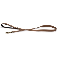 Beeztees Balacron Ax kunstleer hondenriem bruin 130 x 2 cm