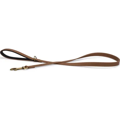 Beeztees Balacron Ax kunstleer hondenriem bruin 130 x 2 cm