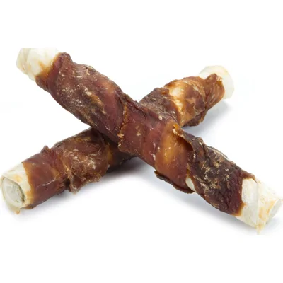 Beeztees Kauwstick Eend hondensnack 2 stuks 15 cm