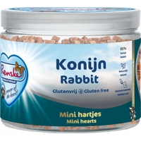 Renske gezonde beloning mini hartjes konijn 100 gram