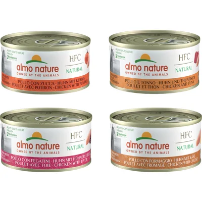 Almo Nature HFC Natural kip combipack B natvoer kat (70 g) 24 x 70 g