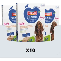 10x Smolke Vers Gestoomd Hondenvoer Nat Smølmix 395 gr