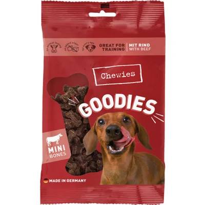 12x Chewies Goodies Hondensnacks Mini Rund 125 gr