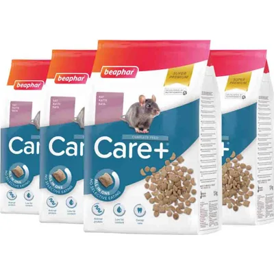 4x Beaphar Care+ Rat 1,5 kg