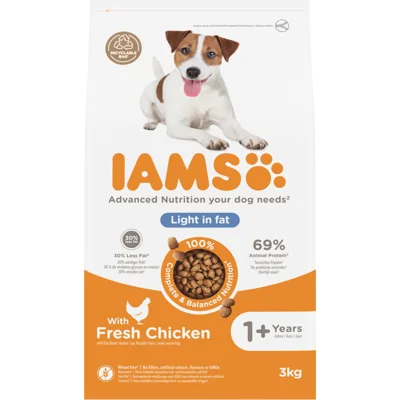IAMS Dog Adult Weight Control Kip 3 kg