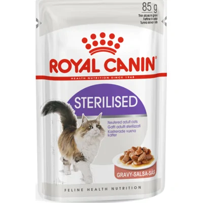 48x Royal Canin Sterilised Gravy Kattenvoer Nat 85 gr