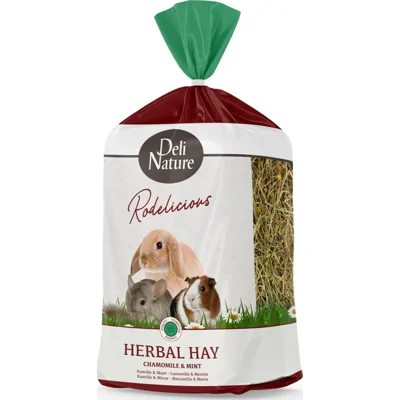 6x Deli Nature Rodelicious Kruidenhooi Kamille&Munt 600gr