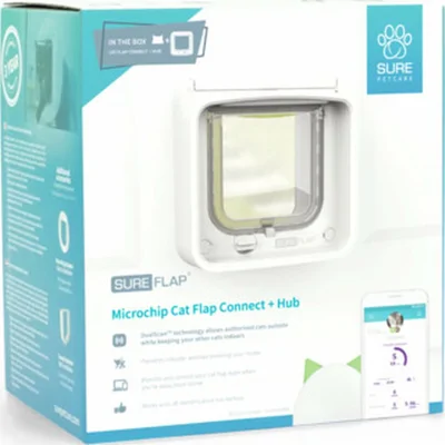 SureFlap Microchip Kattenluik Connect Bundel - incl. Hub
