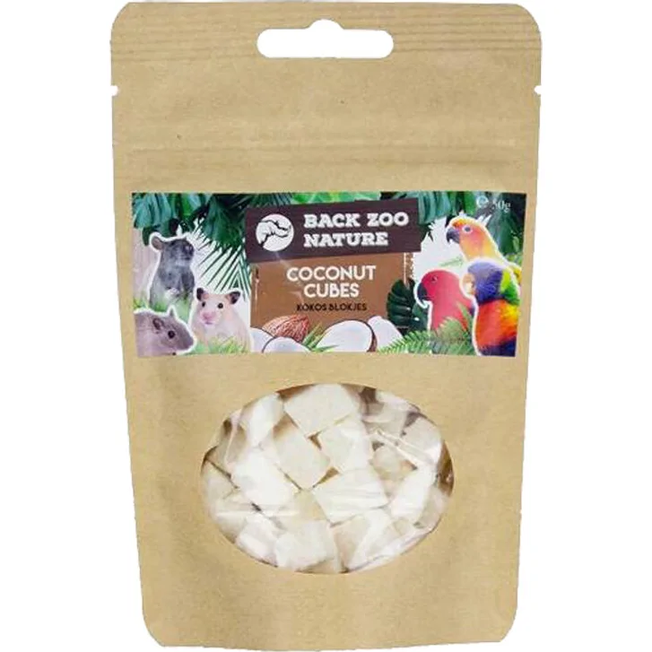 Back Zoo Nature kokosnoot blokjes - 50 gram