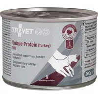Trovet Honden- en Kattenvoer Nat UPT Unique Protein Kalkoen 6 x 200 gr