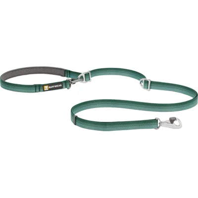 Ruffwear Switchbak Multi-Function Hondenlijn - River Rock Green - One Size