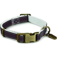 DBL Nylon Halsband Virante Bruin 26-40x1,5cm