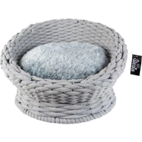 Duvo+ oyster sofa in katoentouw grijs 49x49x28cm