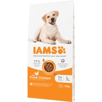 Iams for Vitality Adult Large met kip hondenvoer 12 kg