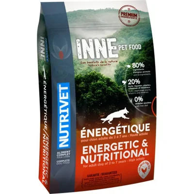 Nutrivet Inne Dog Energetic hondenvoer 12 kg