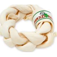 8x Farm Food Rawhide Dental Braided Donut M