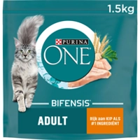 4x Purina ONE Adult Kip - Volkoren Granen 1,5 kg