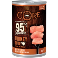 6x Wellness Core Hondenvoer Blik Kalkoen - Kool 400 gr