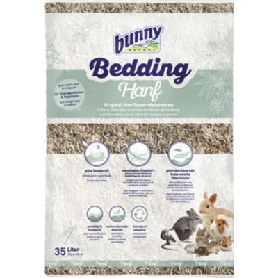 Bunny Nature Bodembedekking Hanf Hennepstrooisel 35 liter