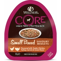 Wellness Core Hondenvoer Small Savoury Medleys Kip - Kalkoen 85 gr product name