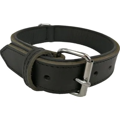 Softleren Halsband Asher 50cm x 25mm