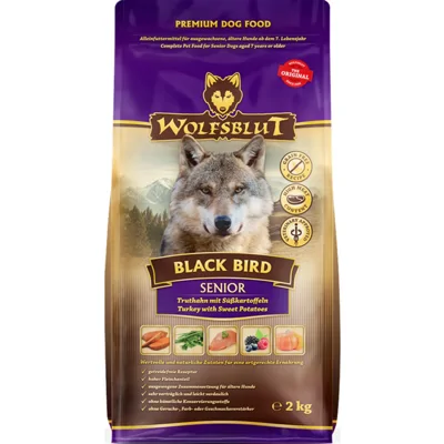 Wolfsblut Senior Black Bird Hondenvoer 2 kg