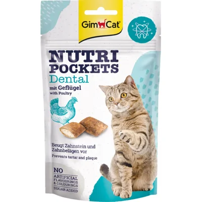 GimCat Nutri Pockets Dental - 3 stuks