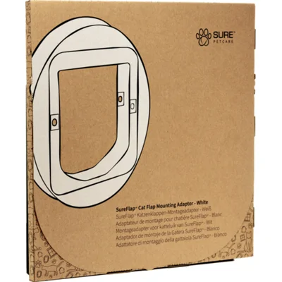 SureFlap Montageadapter Kattenluik - Wit