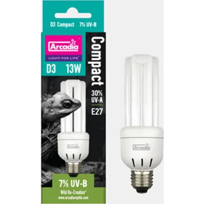 Arcadia D3+ Desert Compact Lamp - 13W