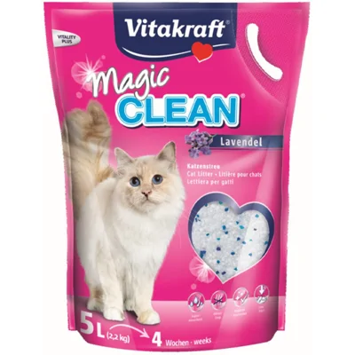 Vitakraft Magic Clean Lavendel - 5 Liter - 2 Stuks