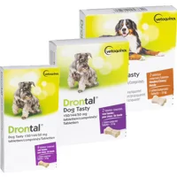 Drontal Large Dog Tasty 8 tabletten Drontal Large Dog Tasty 8 tabletten