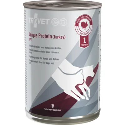 Trovet Honden- en Kattenvoer Nat UPT Unique Protein Kalkoen 6 x 400 gr