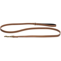 Beeztees Balacron Ax kunstleer hondenriem bruin 180 x 1.5 cm
