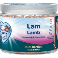 Renske gezonde beloning mini hartjes lam 100 gram
