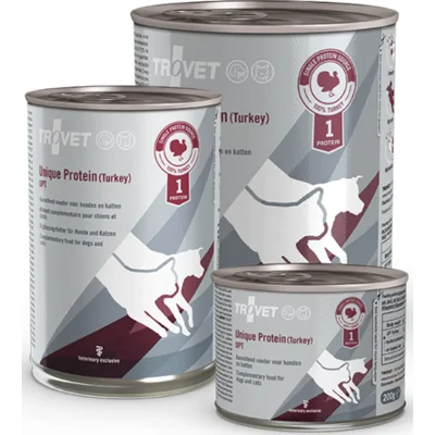 Trovet Unique Protein Kalkoen UPT Hond/Kat natvoer 6x400gr