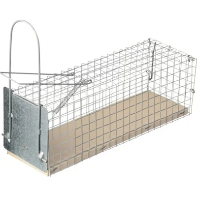 Draadkistval Voor Ratten - Eenvoudig scherp te stellen - Vangt ratten levend - Voordelig ratten bestrijden