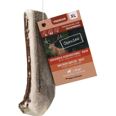 2x Chewies Edelherten Gewei Stang XL Half 200 gr