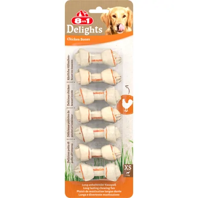 6x 8in1 Delights Bone XS 7 stuks