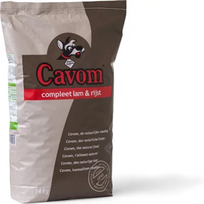 Cavom Compleet Hondenvoer Droog Lam - Rijst 14 kg