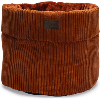 Designed by Lotte Kattenmand Ribbed Terracotta 50 x 50 x 35 cm