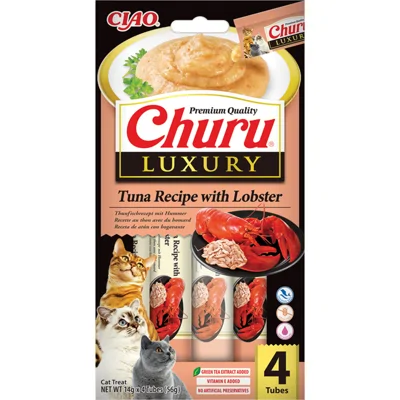 Ciao Kattensnack Churu Luxury Tuna&Lobster 4 x 14 gr