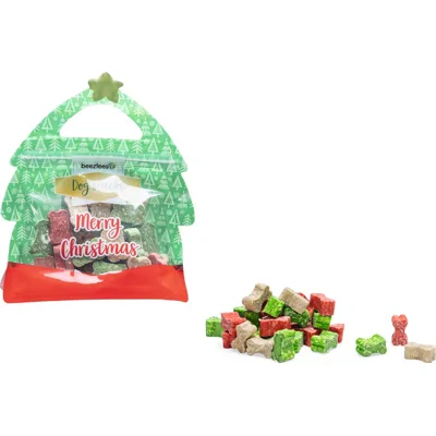 Beeztees Kerst Kadotas Kluifjes Mix hondensnack