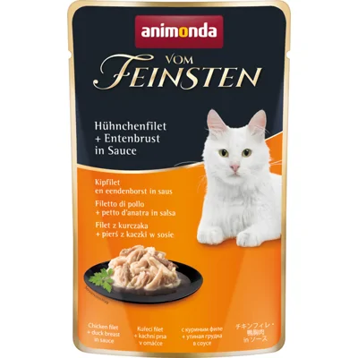 Animonda Vom Feinsten - Kipfilet/Eend - 18x 50 gram